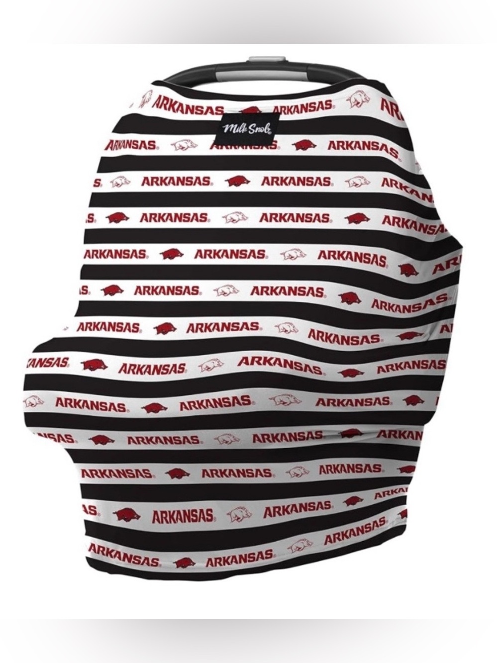 Milk Snob Arkansas Razorback Nursing Cover, Car Seat Cover A5
